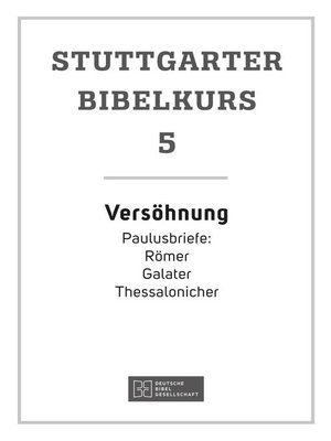 cover image of Versöhnung
